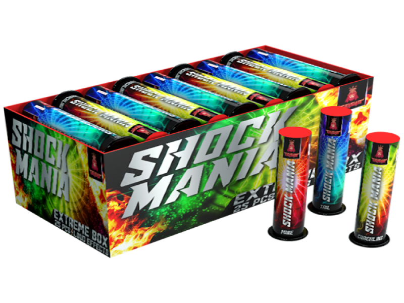 Shockmania X-tremebox 25 stuks